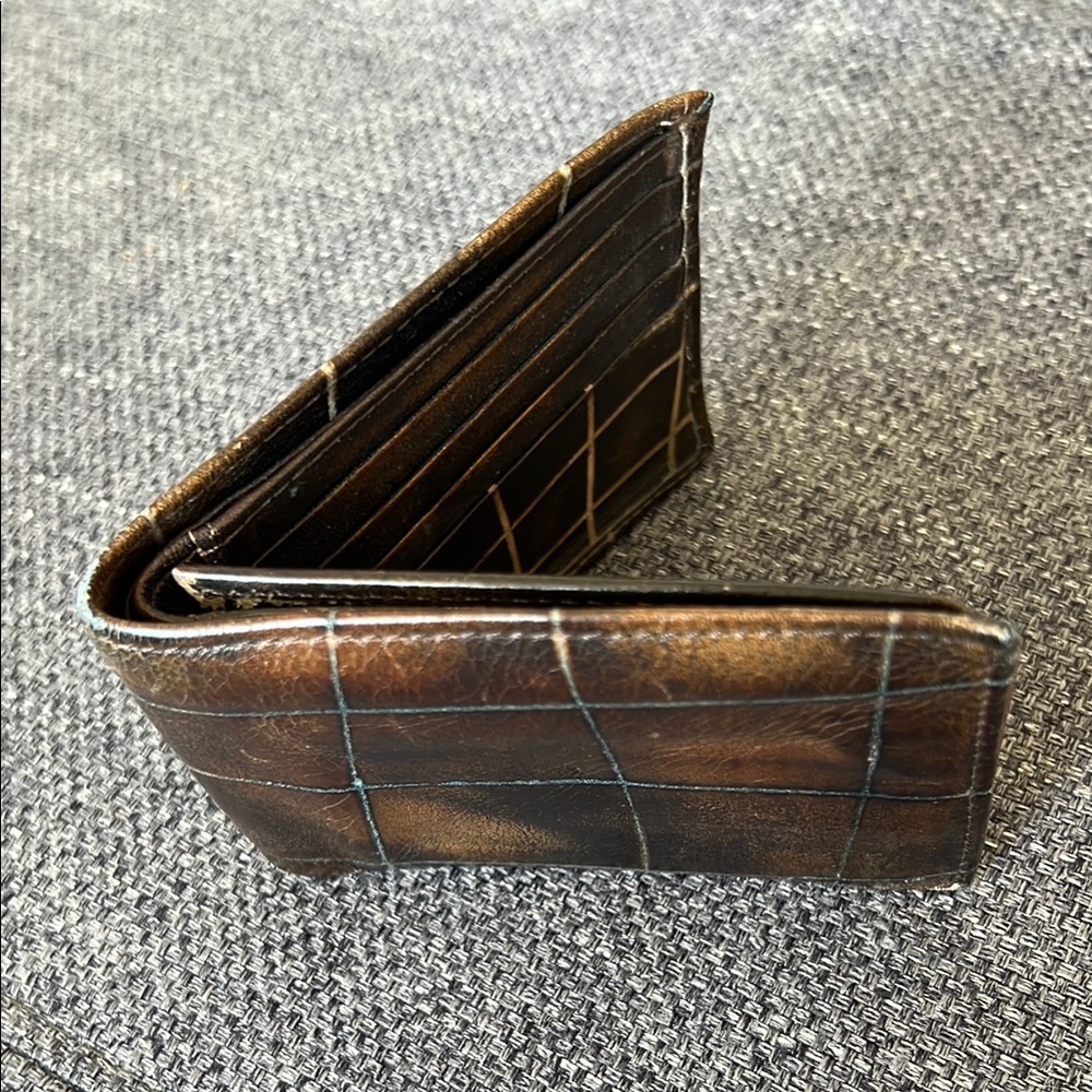 Fossil Brown Leather Wallet